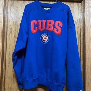 Cubs Puma Blue Sweatshirt with appliqués XXL VGUC Genuine Merchandise